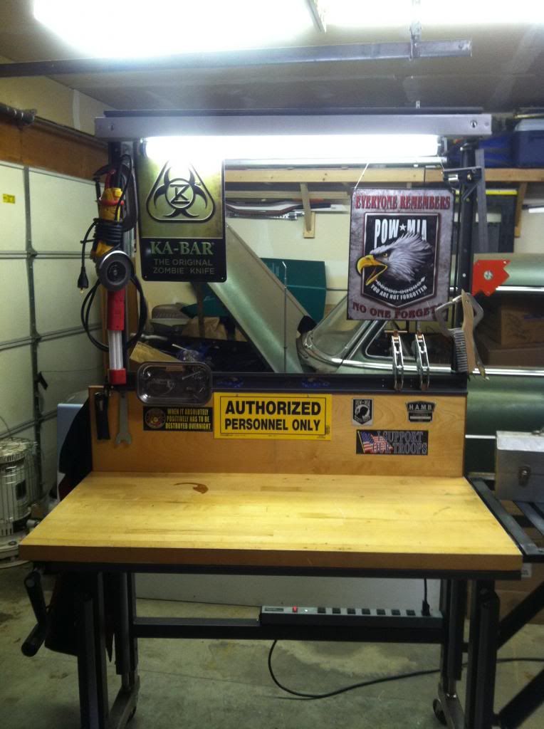 Tech week ultimate garage work bench The H.A.M.B.